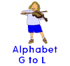 This is the alphabet G to L